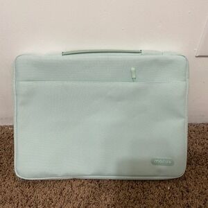 MOSISO Laptop Sleeve Bag Case Pouch Aqua Green‎ 13 Inch Computer Few Small Stain
